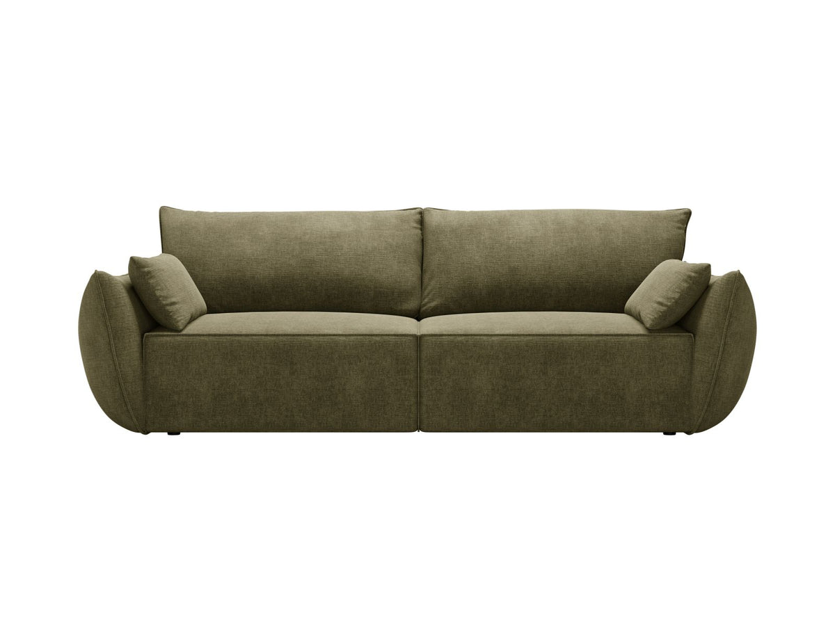 Divano Letto con Contenitore Kaelle, 3 Posti, 103x244x91