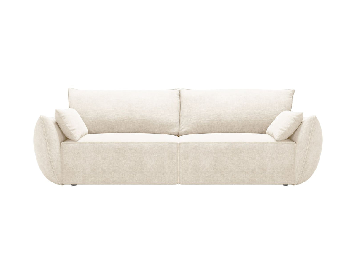 Divano Letto con Contenitore Kaelle, 3 Posti, 103x244x91