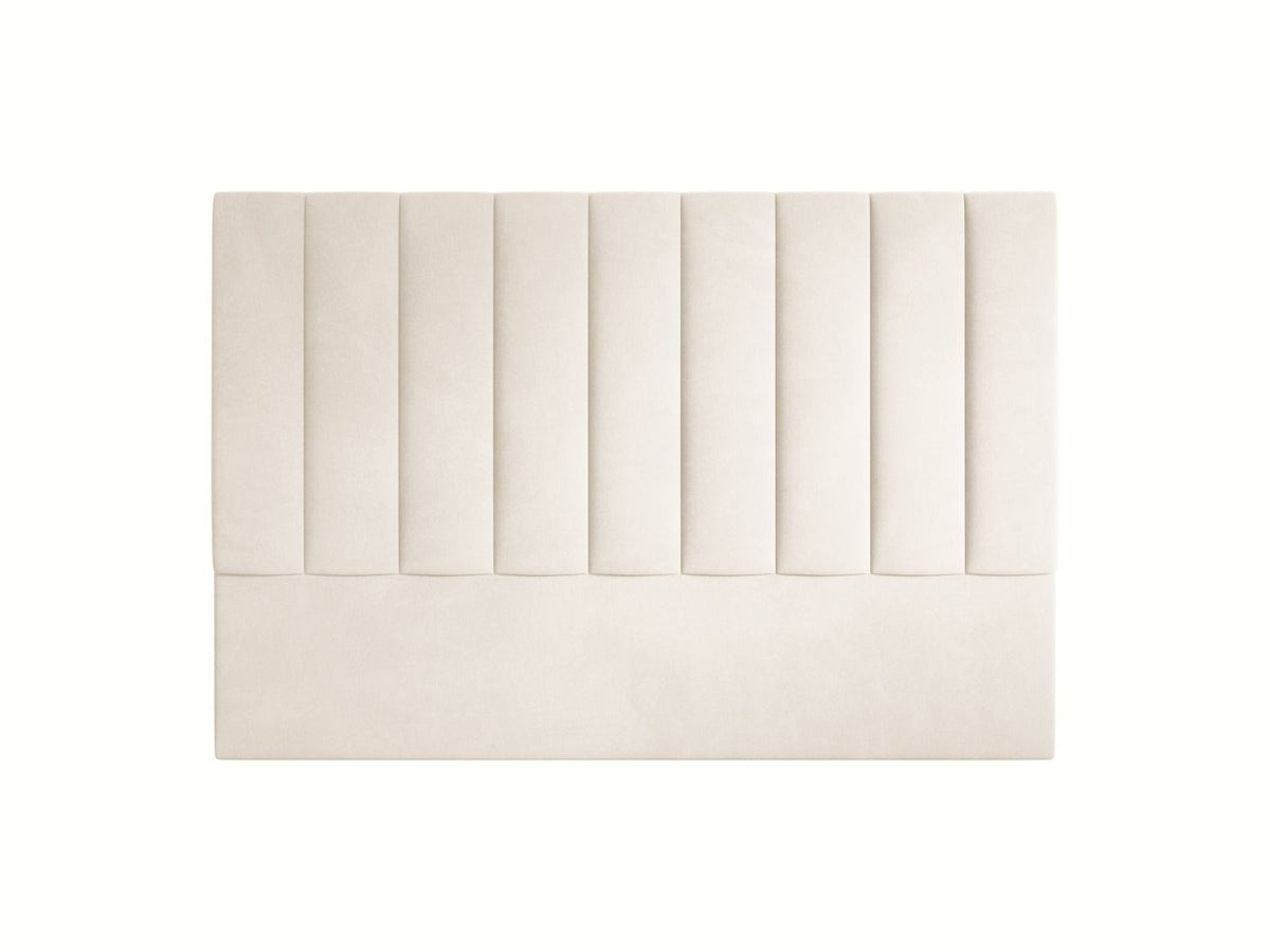 Testiera Marl Alta 120 cm - Avorio 180x200