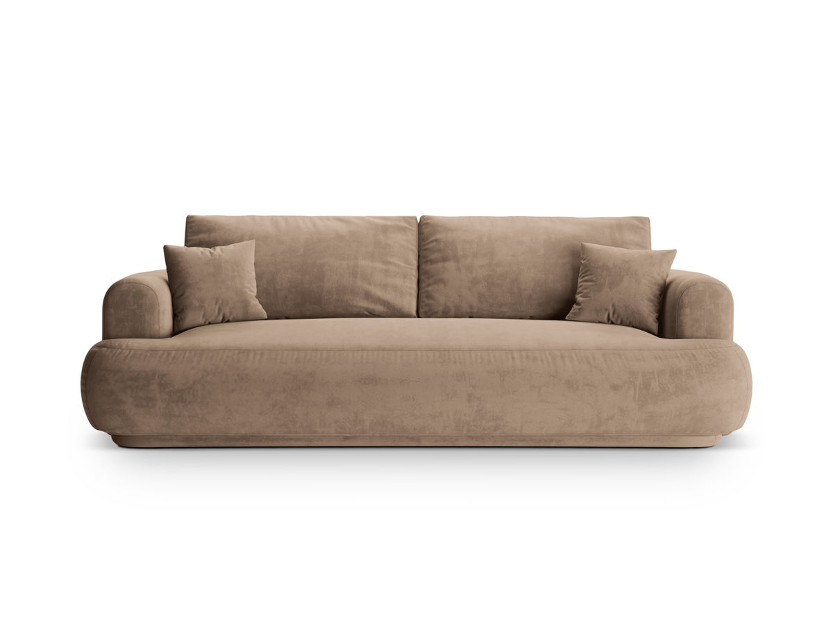 Divano Letto con Contenitore Ella, 3 Posti, 108x253x88