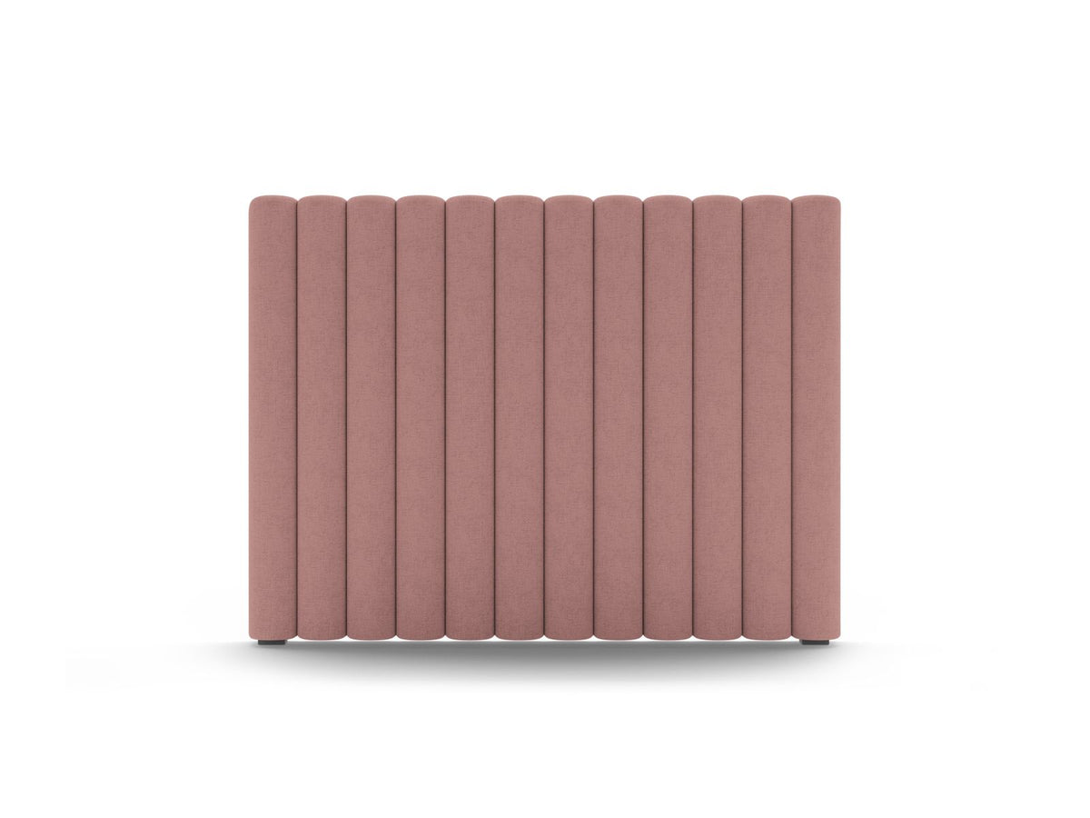 Testata del Letto, "Mistero", 120x13x95 - Rosa Scuro