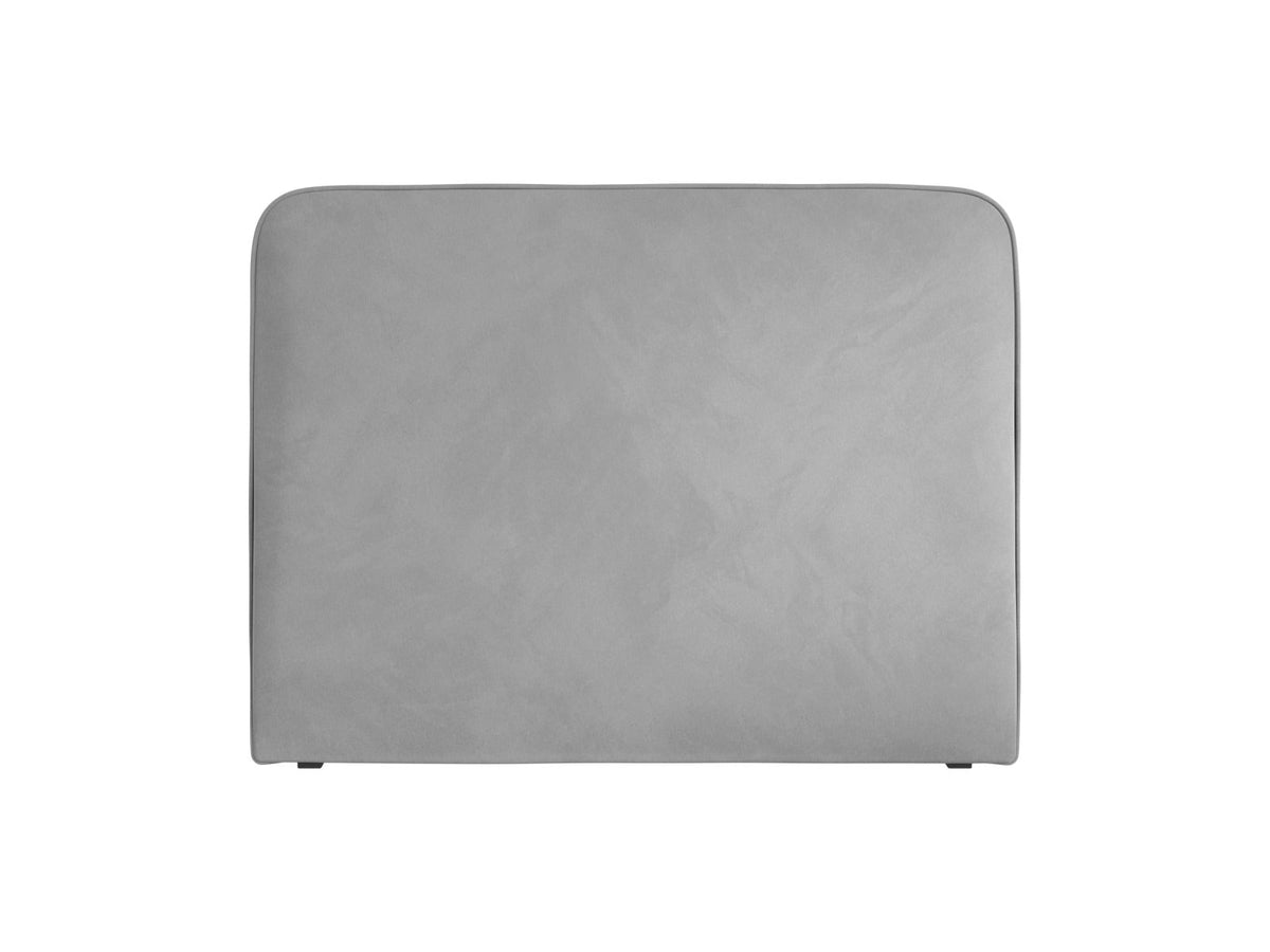Testiera Jamie Alta 120 cm - Grigio Chiaro 160x200