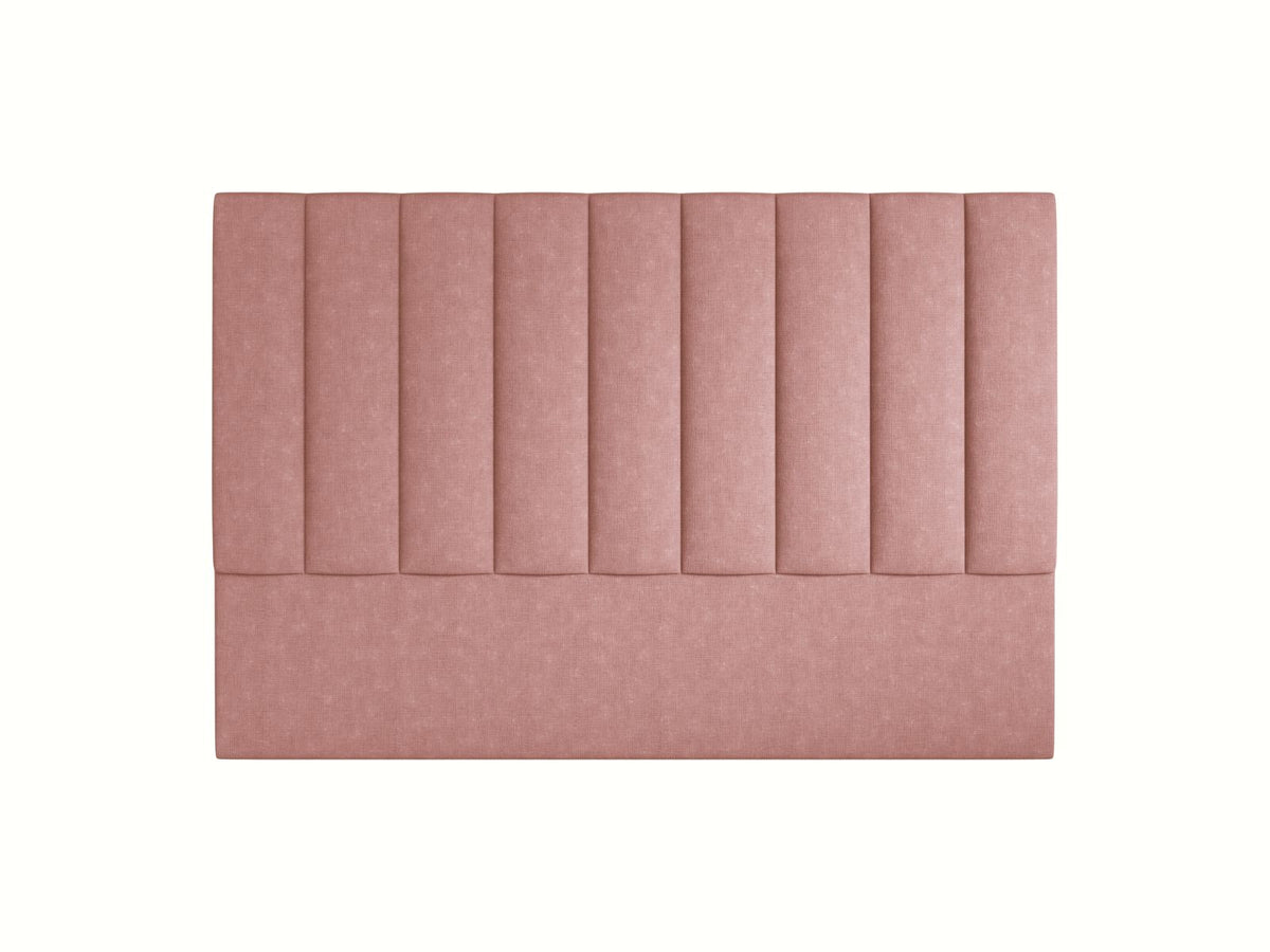 Testiera Marl Alta 120 cm - Rosa 180x200