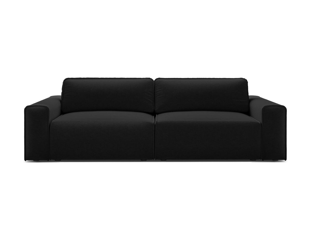 Divano Letto con Contenitore Victor, 3 Posti, 100x246x83