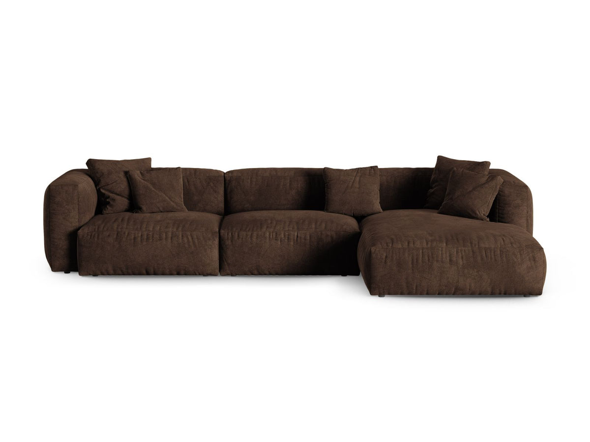 Divano Angolare Componibile XL Martina Seduta Profonda, 3 Posti, 176x330x75