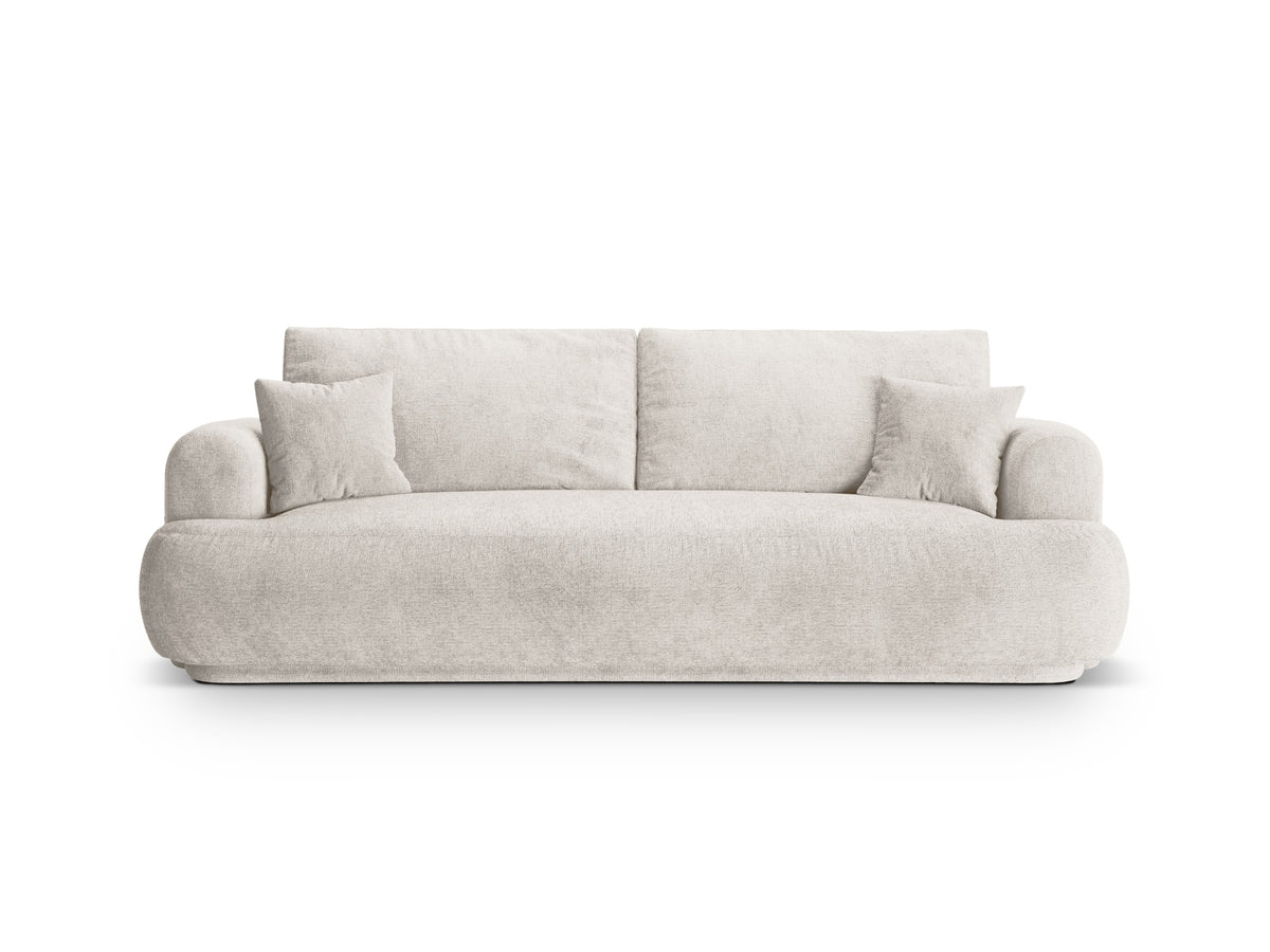 Divano Letto con Contenitore Ella, 3 Posti, 108x253x88