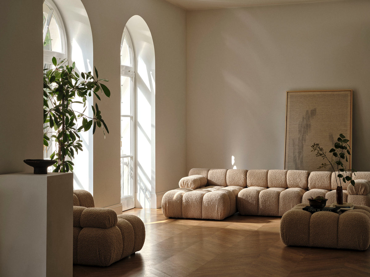 Divano Componibile Bellis, 3 Posti, 94x282x70