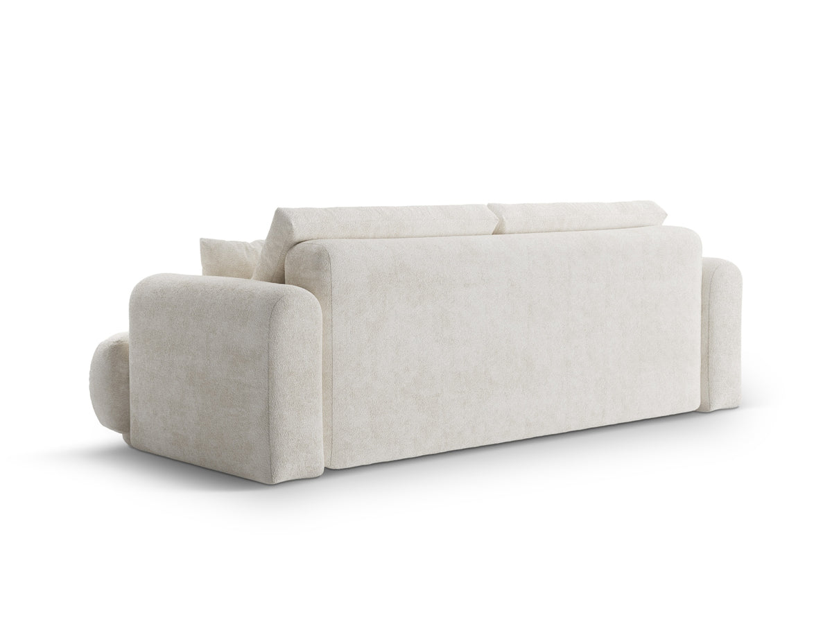 Divano Letto con Contenitore Ella, 3 Posti, 108x253x88