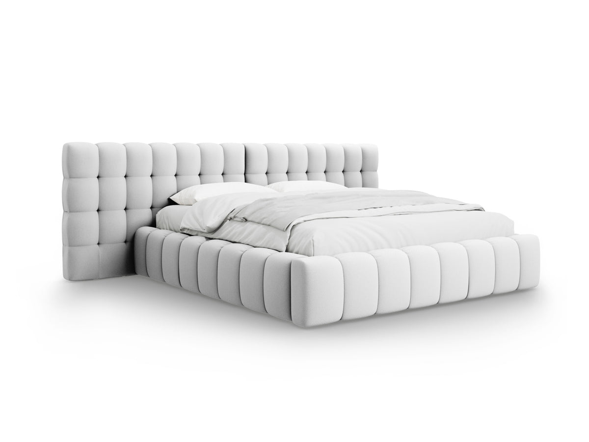 Letto contenitore con testiera doppia, "Mamaia", 230x250x100