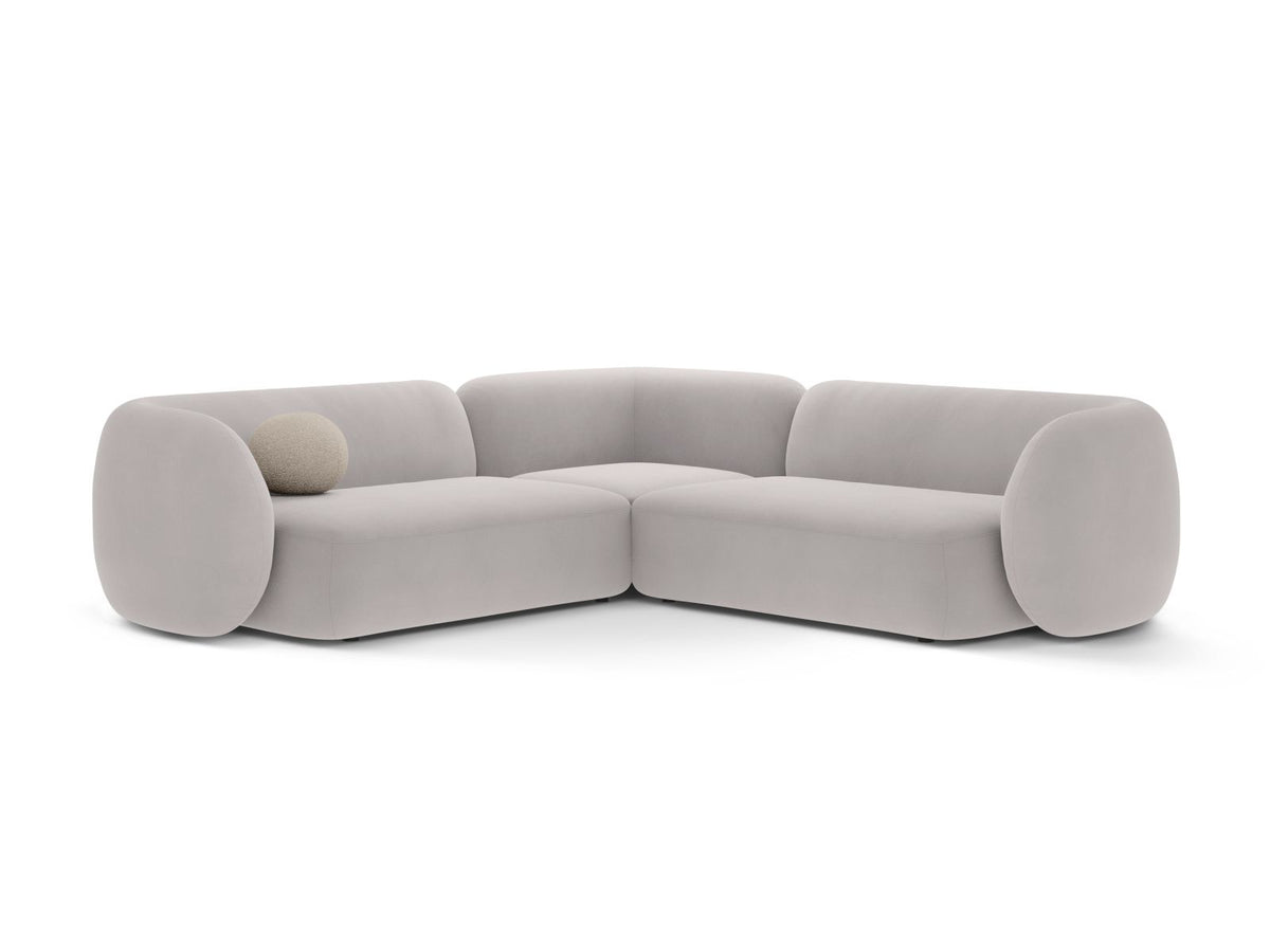 Divano Angolare Simmetrico Componibile Kate, 5 Posti, 252x252x76
