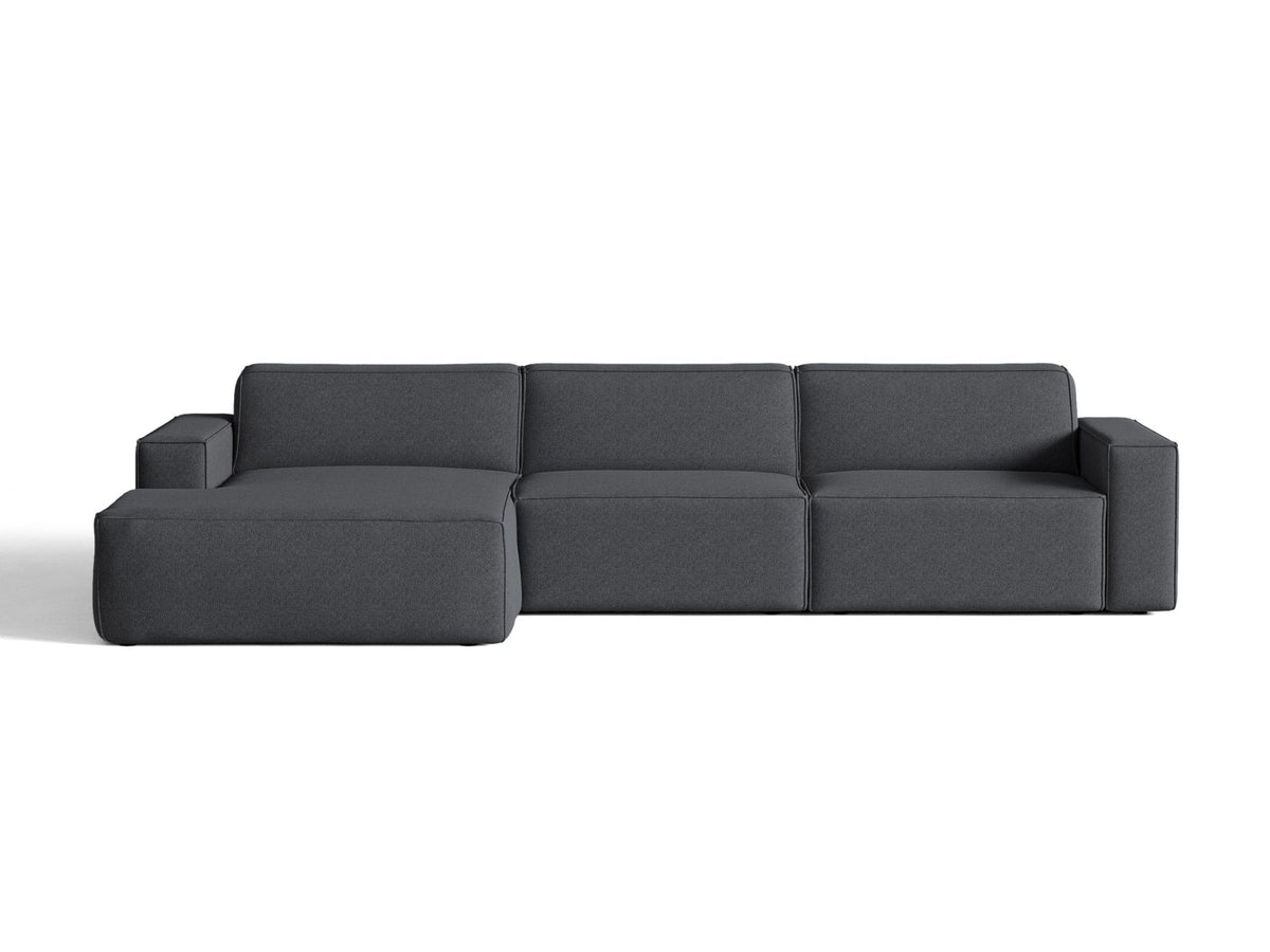Divano Angolare Componibile Jodie, 4 Posti, 162x284x77