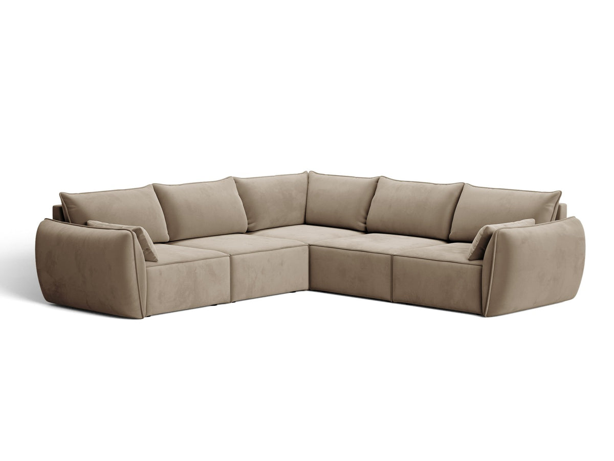 Divano Angolare Simmetrico Kaelle, 7 Posti, 286x286x85