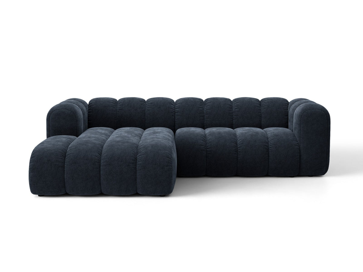 Divano Letto Angolare con Contenitore Lupine, 4 Posti, 177x270x70