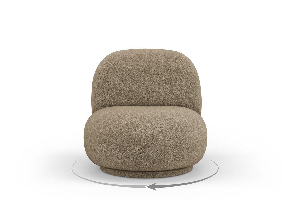 Poltrona Girevole Chuck, 1 Posto, 77x78x80