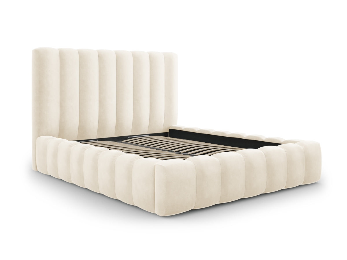Letto contenitore con testiera, "Kelp", 230x165x125