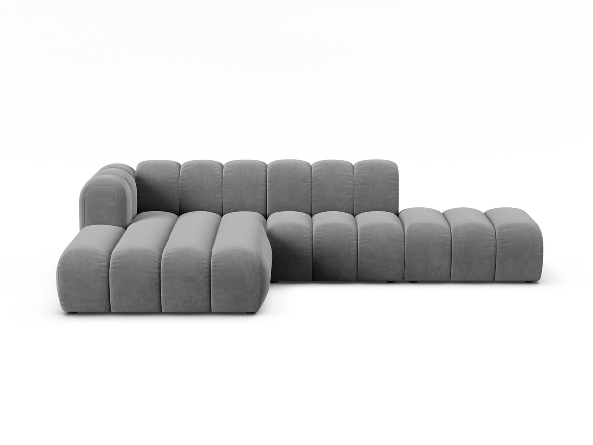 Divano Angolare Componibile Aperto Lupine, 5 Posti, 177x299x70