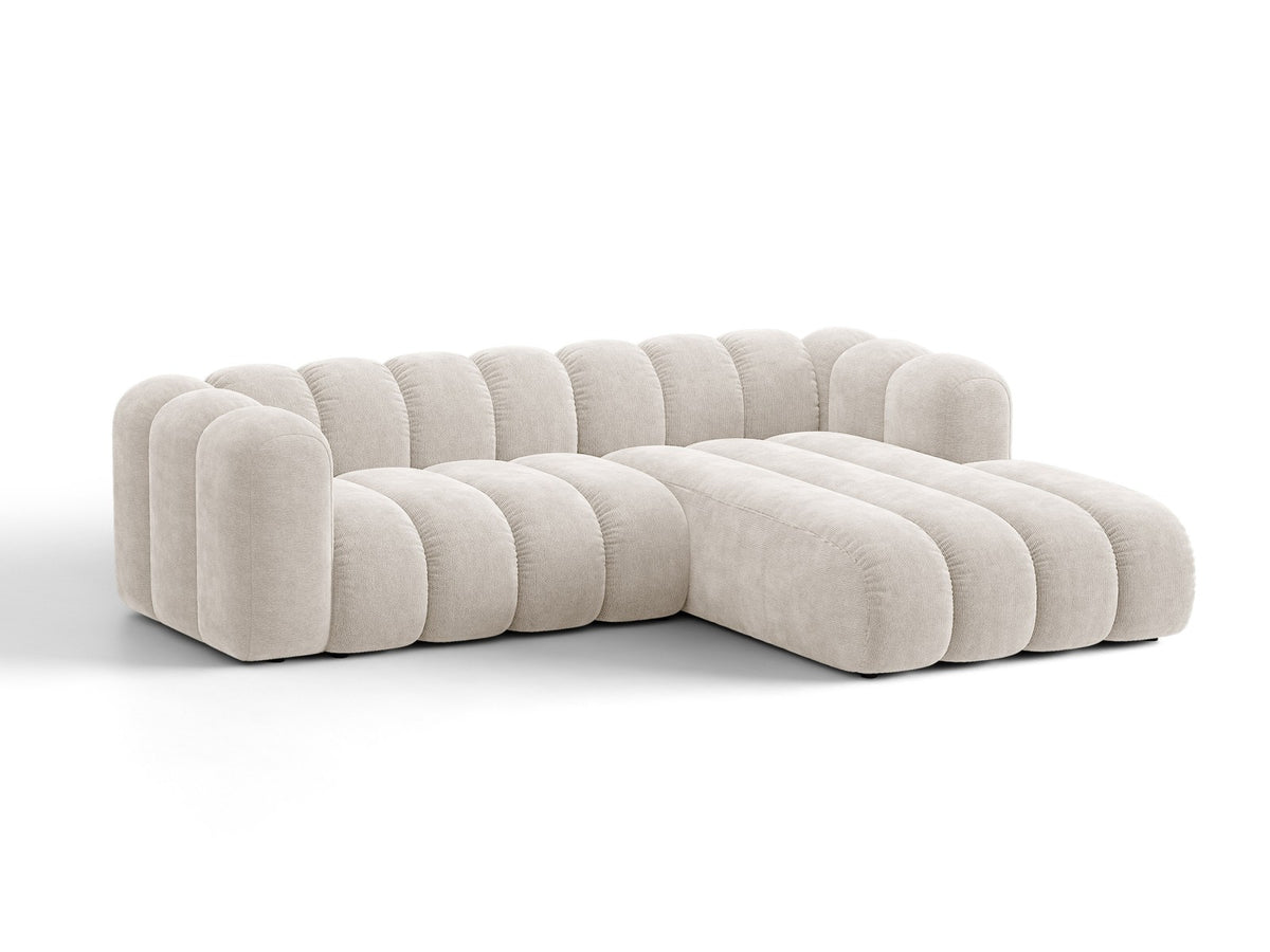 Divano Letto Angolare con Contenitore Lupine, 4 Posti, 177x270x70