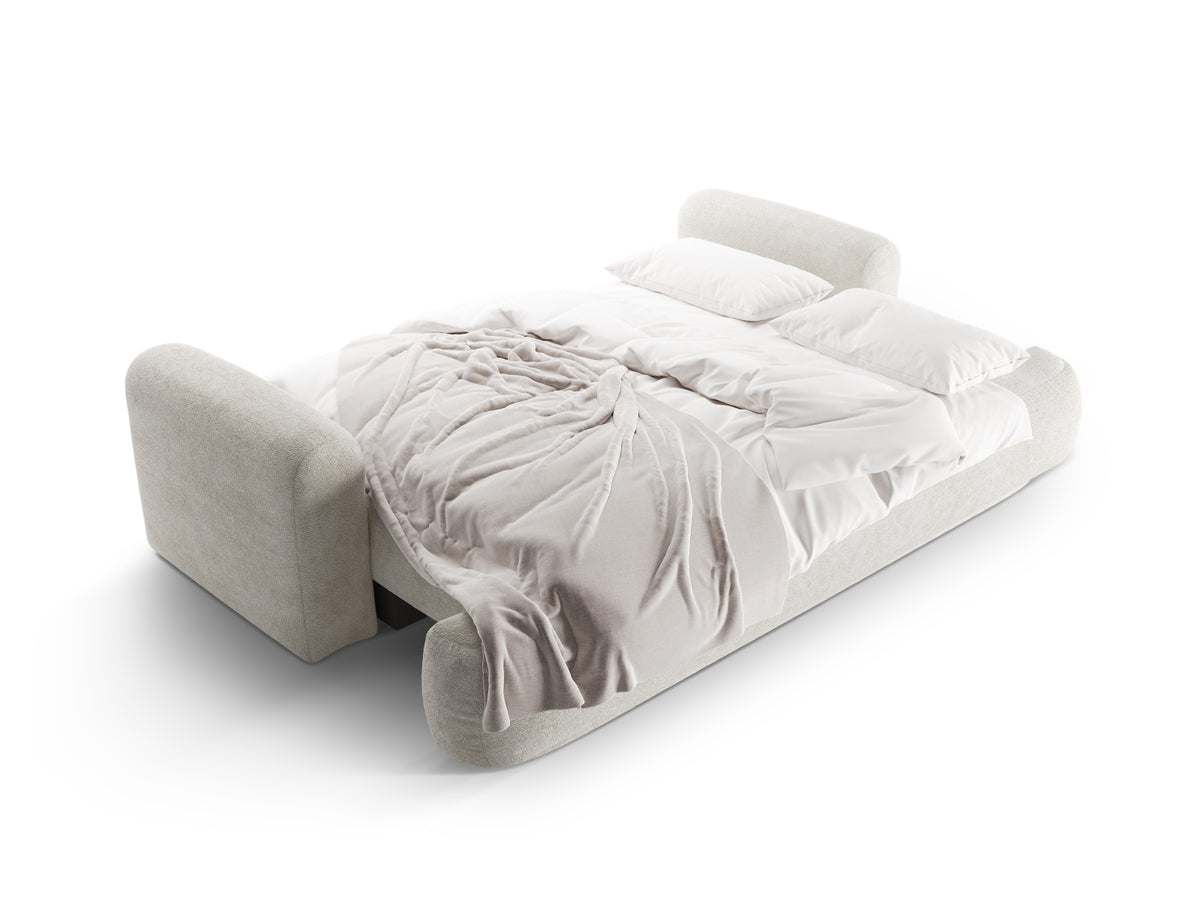 Divano Letto con Contenitore Ella, 3 Posti, 108x253x88