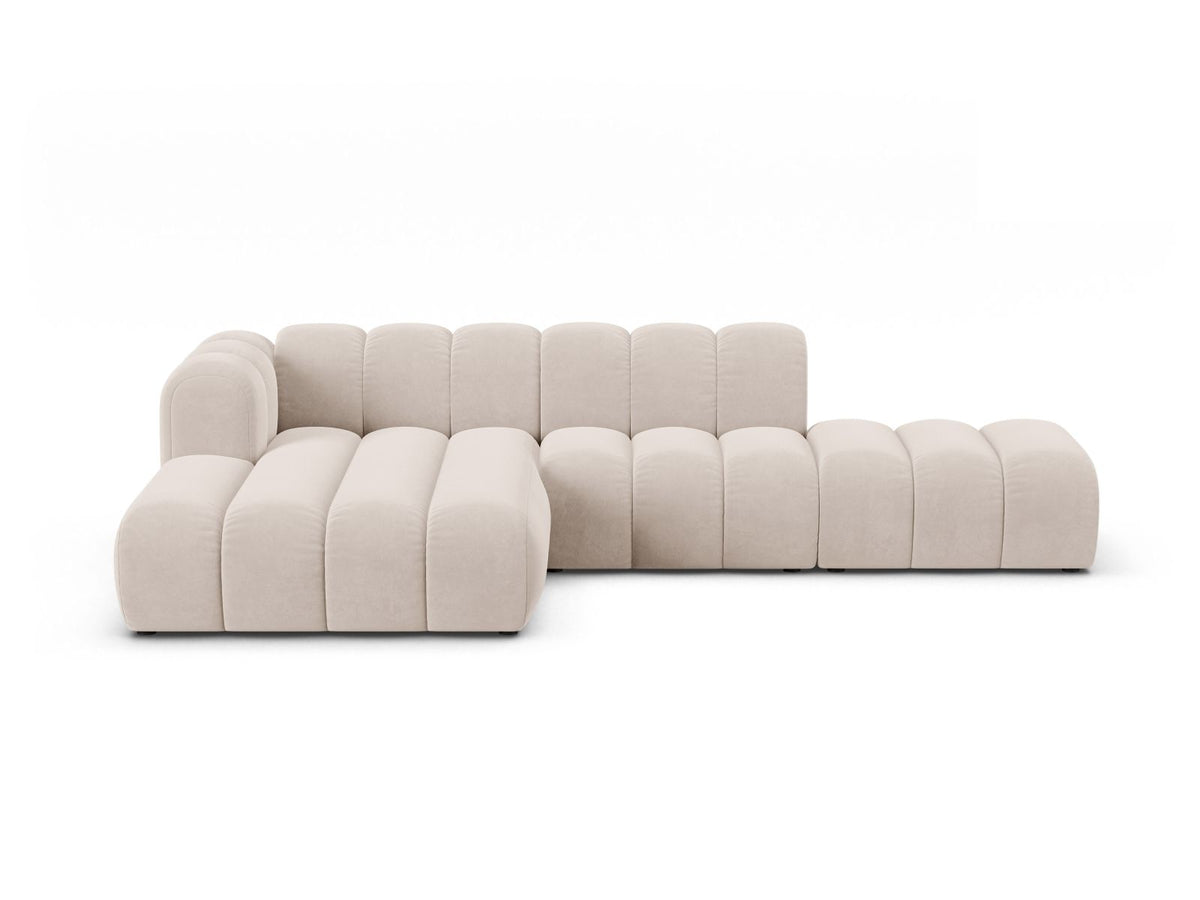 Divano Angolare Componibile Aperto Lupine, 5 Posti, 177x299x70