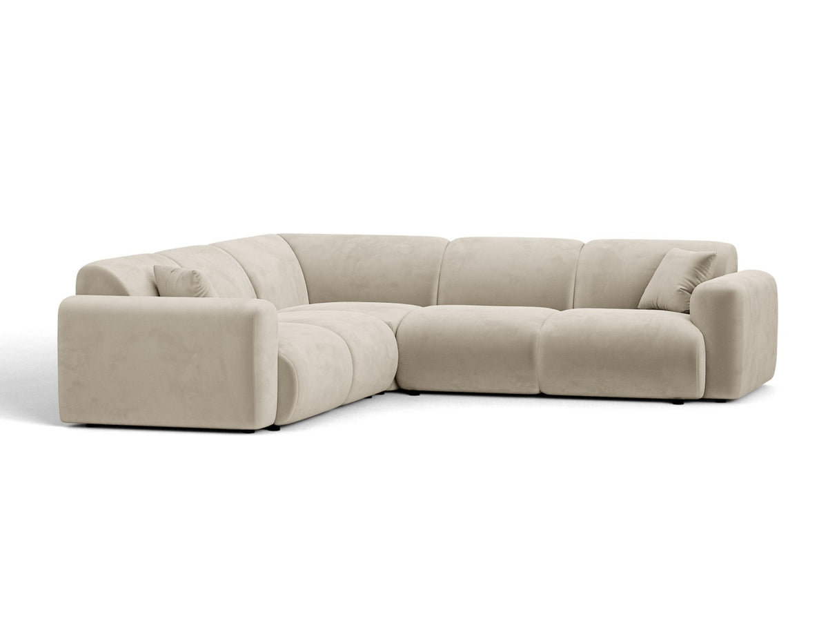 Divano Angolare Simmetrico Molino, 5 Posti, 252x252x72
