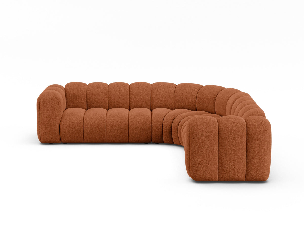 Divano Angolare Simmetrico Componibile Lupine, 6 Posti, 280x280x70