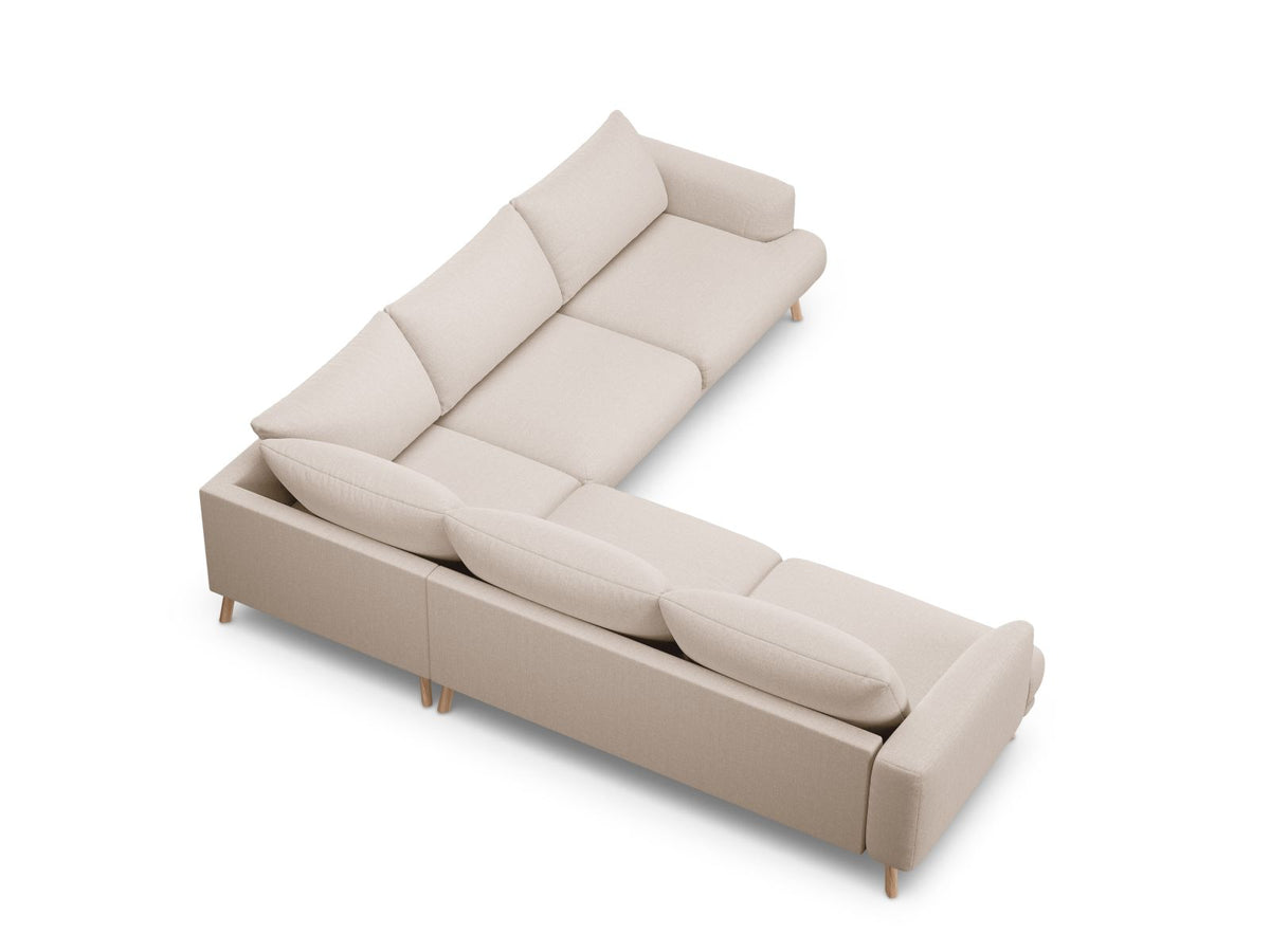 Divano Angolare Simmetrico Naomi, 5 Posti, 280x280x75
