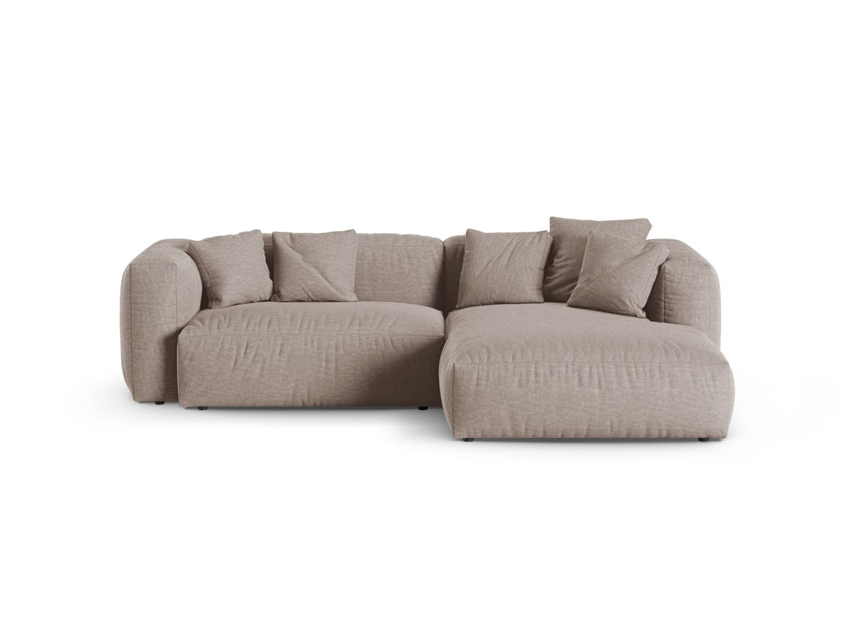 Divano Angolare Componibile XL Martina Seduta Profonda, 2 Posti, 176x280x75