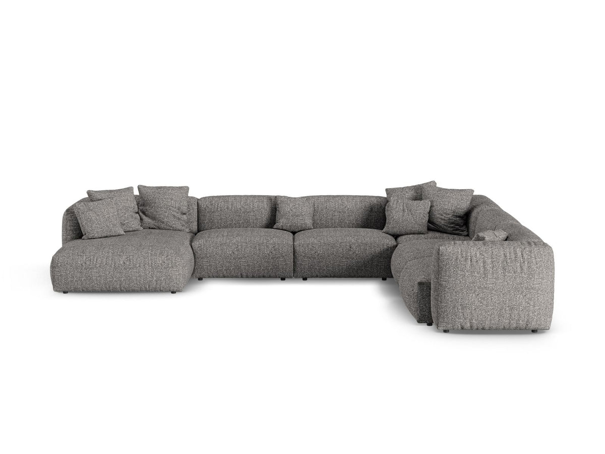 Divano Angolare Componibile XL Martina, 6 Posti, 330x420x75