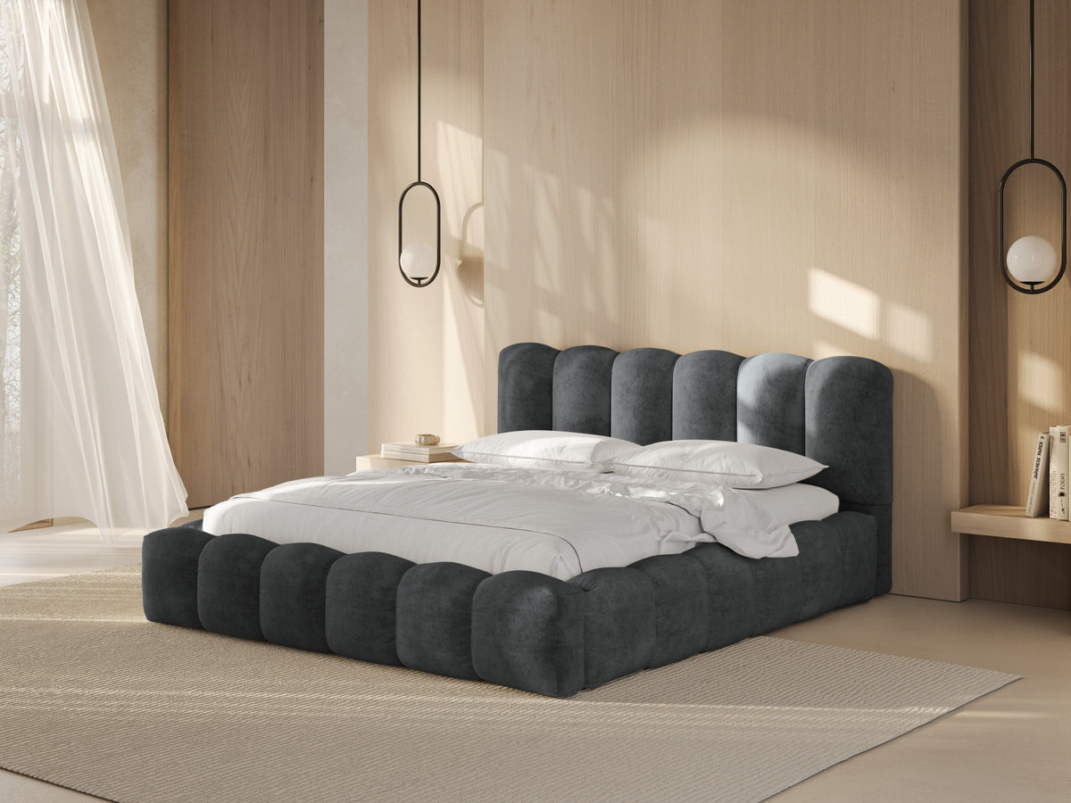 Letto contenitore, "Lupine", 226x166x95 per materasso 140x200cm
