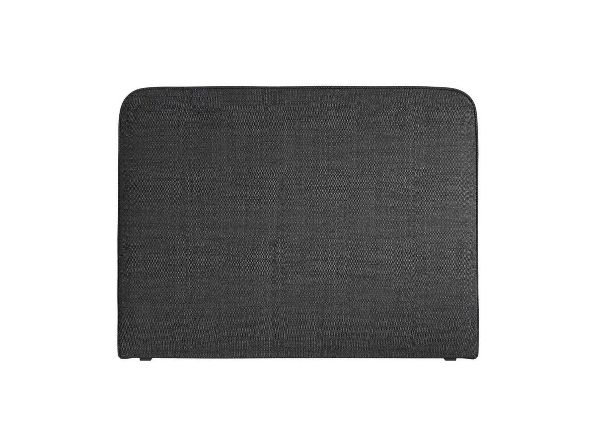 Testiera Jamie Alta 120 cm - Nero 160x200