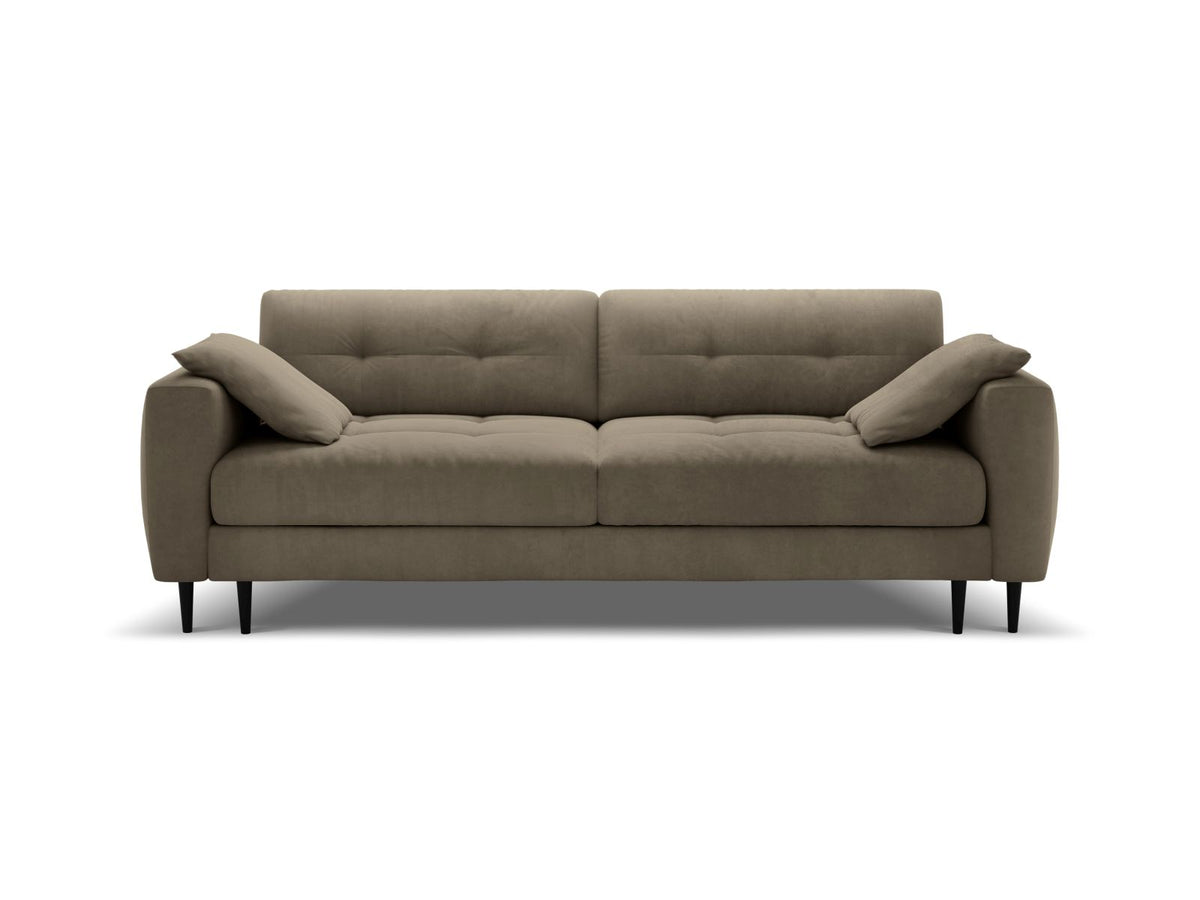 Divano Letto con Contenitore Bemy, 3 Posti, 110x242x92