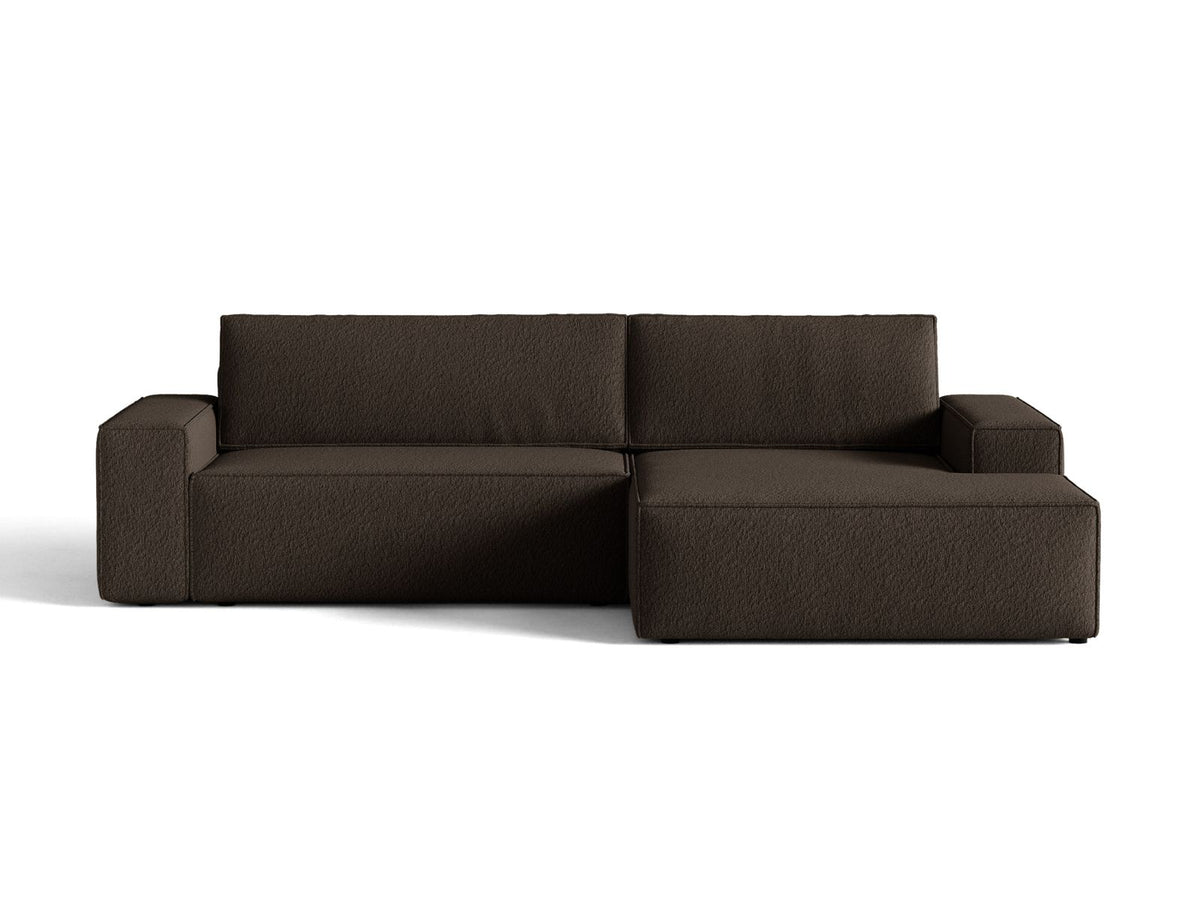 Divano Letto Angolare con Contenitore Jodie, 3 Posti, 151x246x86