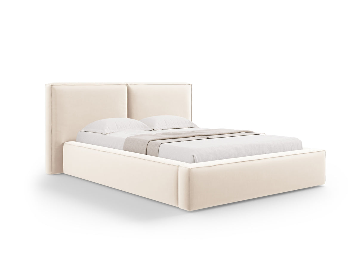 Letto Contenitore con Testata Doppia Jodie