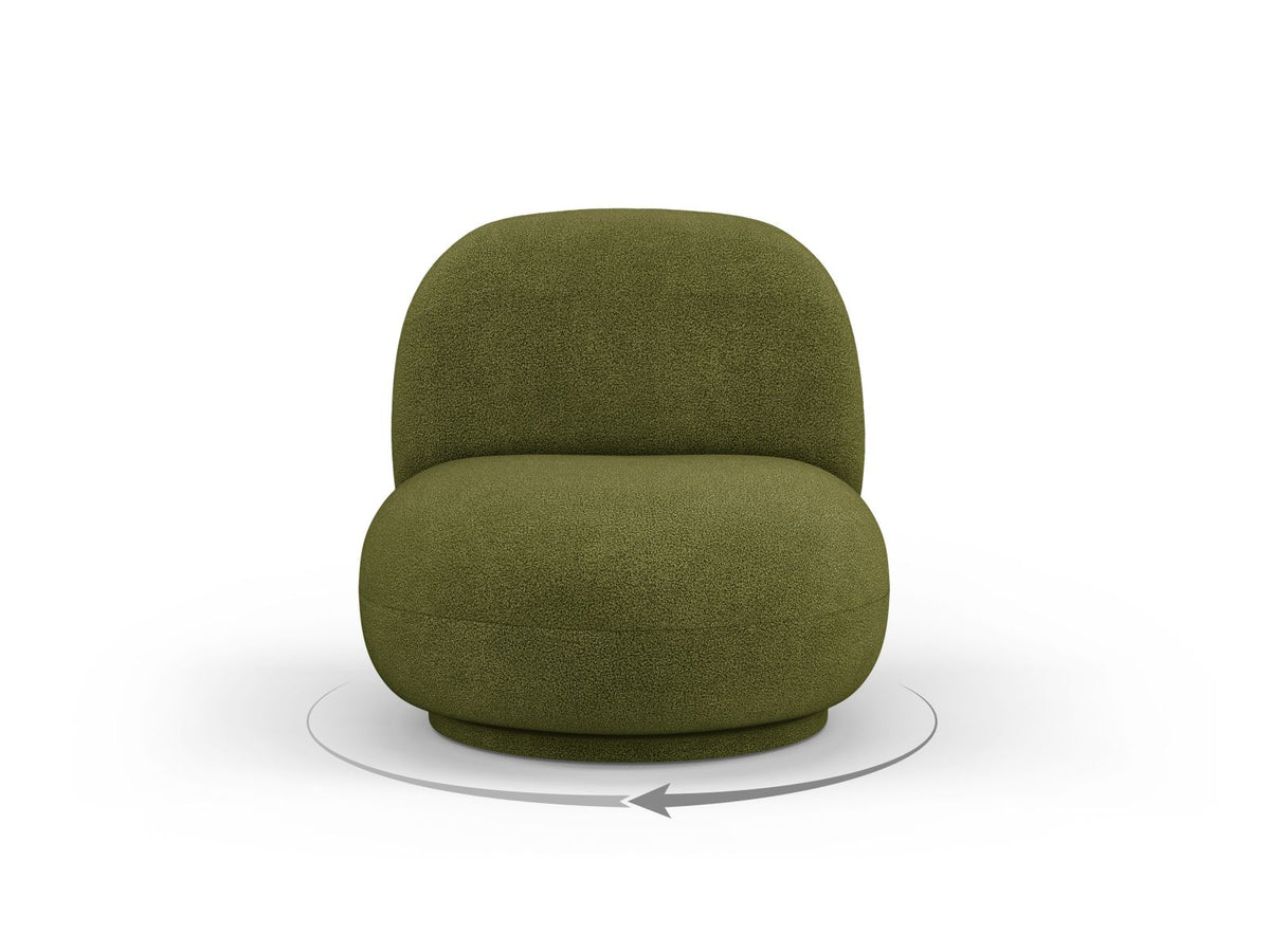 Poltrona Girevole Chuck, 1 Posto, 77x78x80