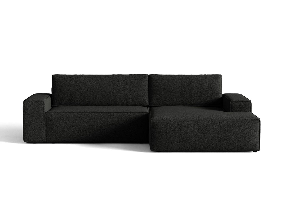 Divano Letto Angolare con Contenitore Jodie, 3 Posti, 151x246x86