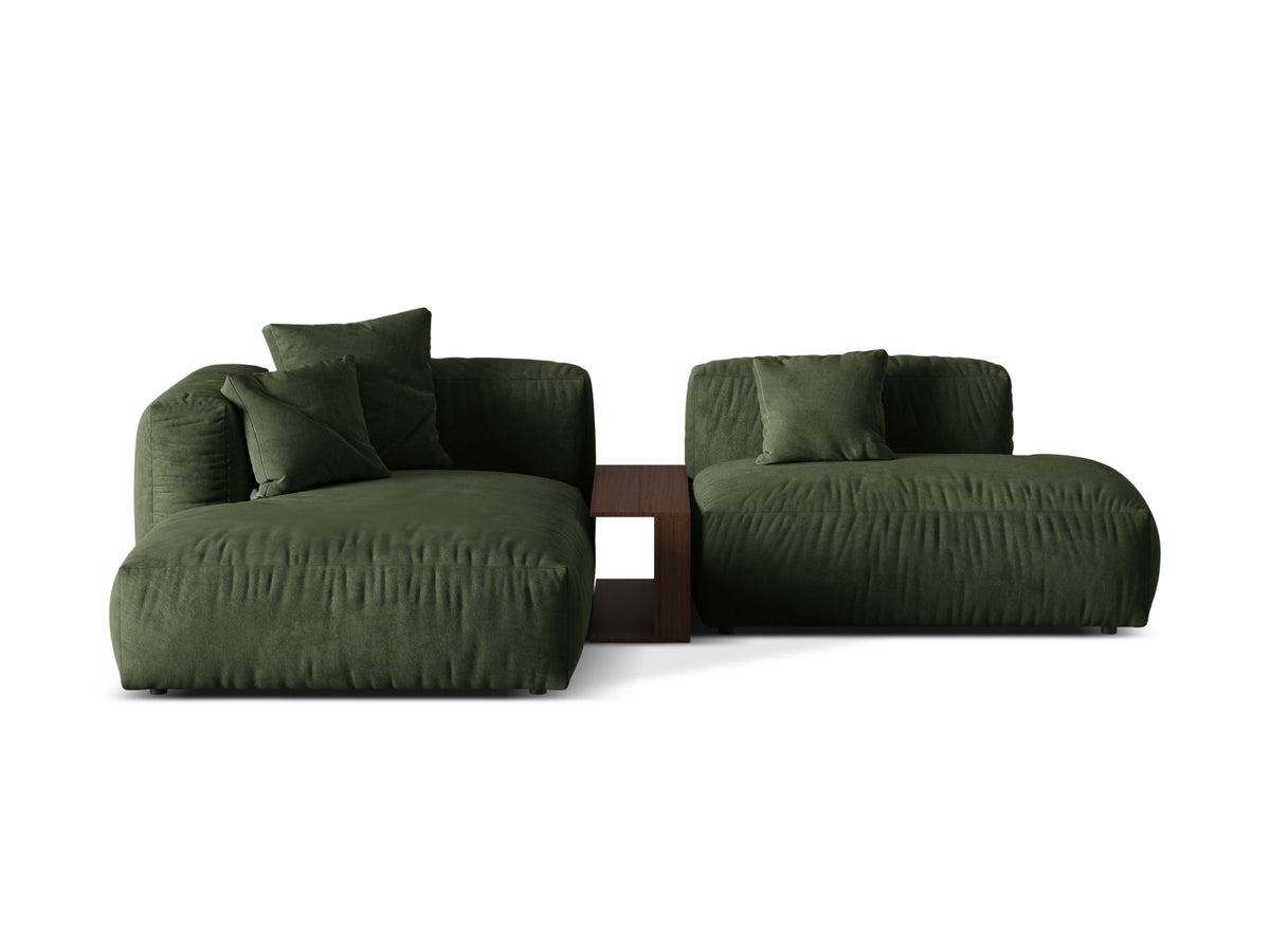 Divano Angolare Componibile Martina, 2 Posti, 176x285x75