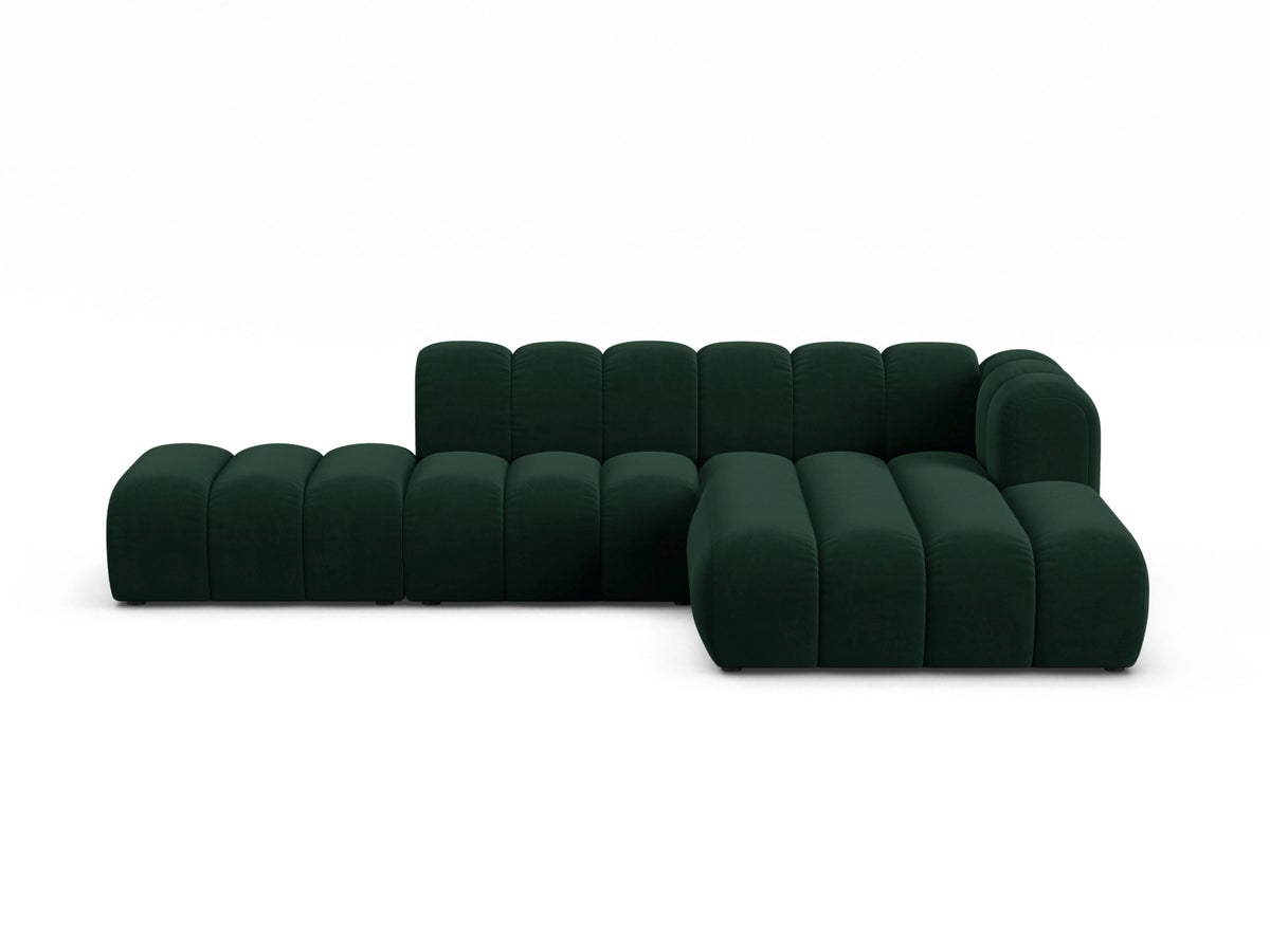 Divano Angolare Componibile Aperto Lupine, 5 Posti, 177x299x70