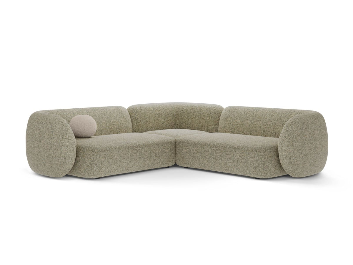 Divano Angolare Simmetrico Componibile Kate, 5 Posti, 252x252x76