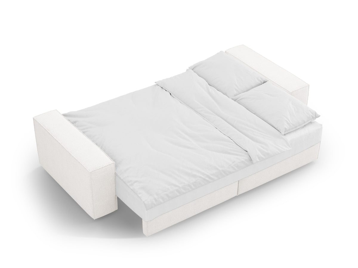 Divano letto e contenitore, "Jodie", 3 Posti, 247x107x86