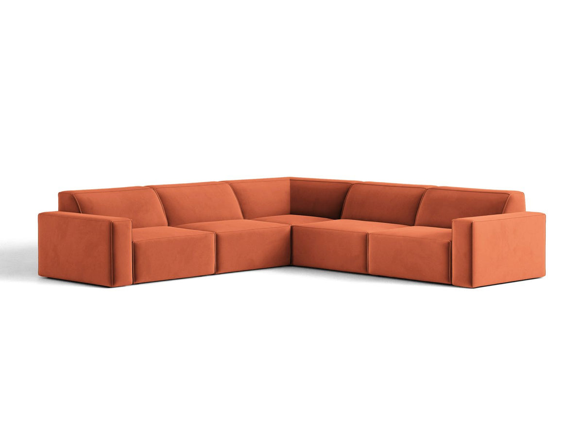 Divano Angolare Simmetrico Jodie, 6 Posti, 283x283x77