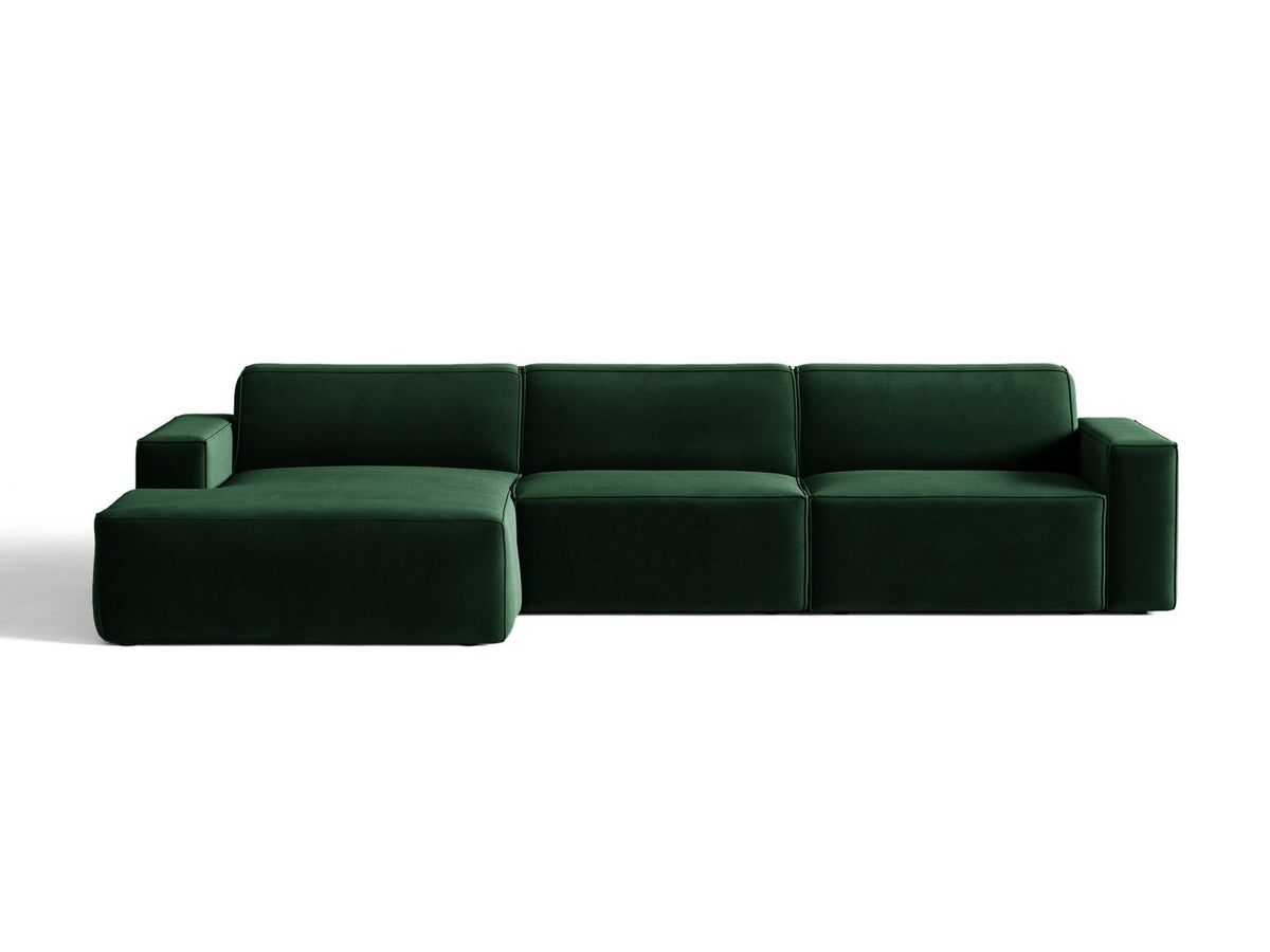 Divano Angolare Componibile Jodie, 4 Posti, 162x284x77