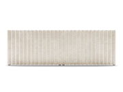 Testata del Letto, "Mistero", 280x13x95 - Beige Chiaro