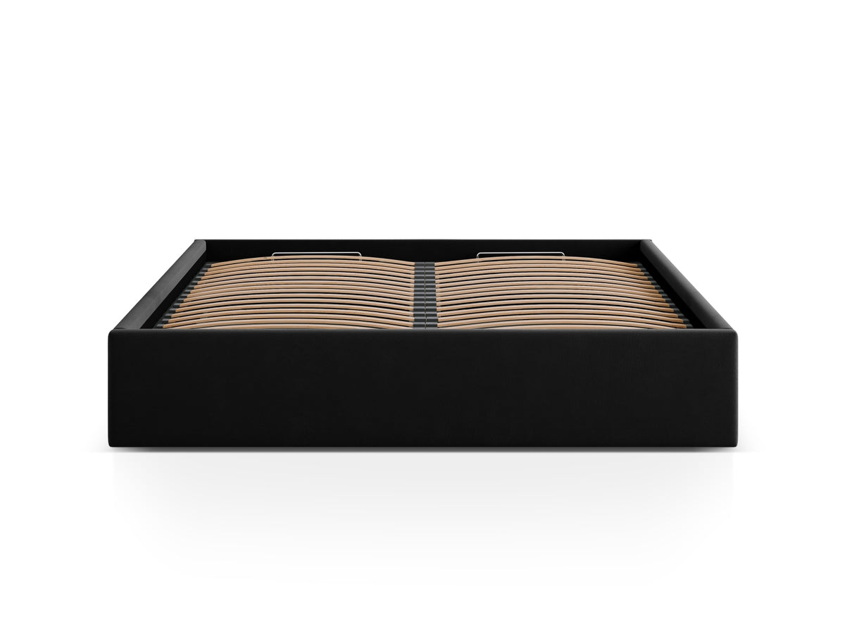 Letto Contenitore Susan - Nero 200x200