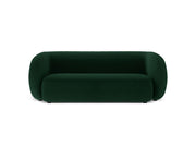 Divano Modulare in Velluto, "Kate", 2 Posti, 183x99x76 - Verde Bottiglia