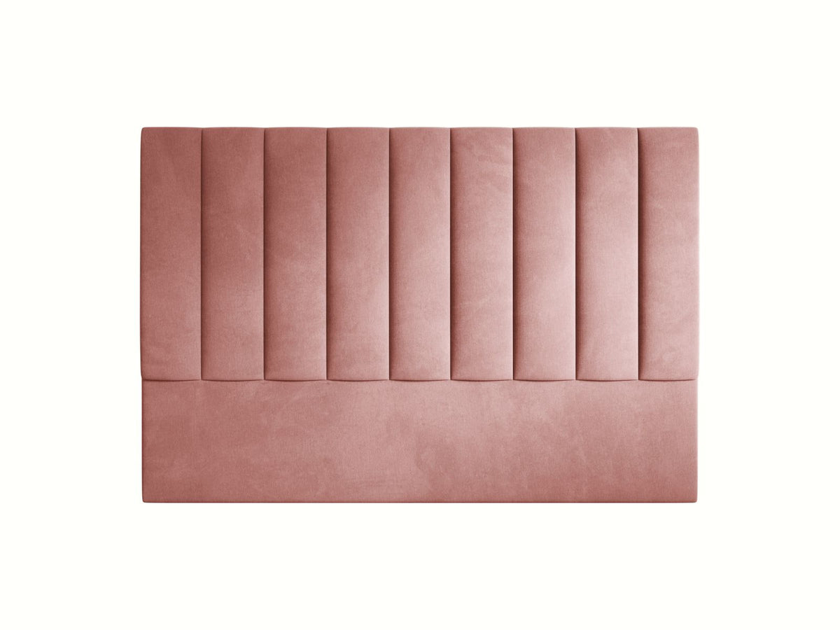 Testiera Marl Alta 120 cm - Rosa 180x200