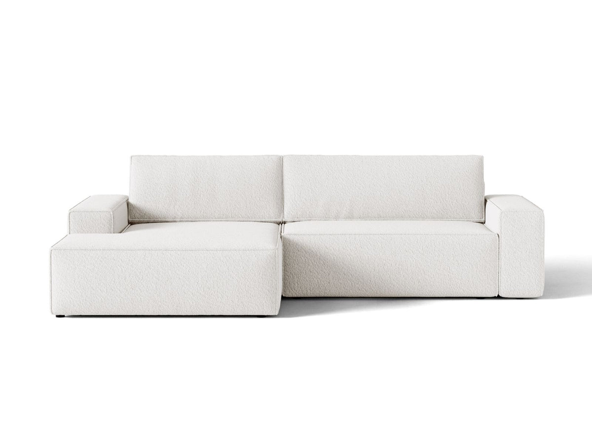 Divano Letto Angolare con Contenitore Jodie, 3 Posti, 151x246x86