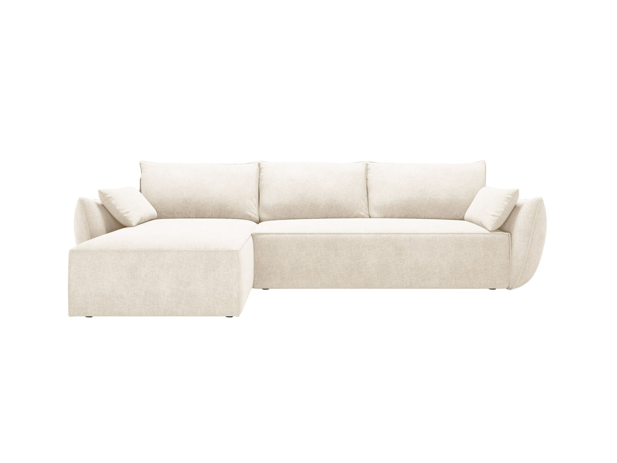 Divano Letto Angolare con Contenitore Kaelle, 4 Posti, 168x262x87