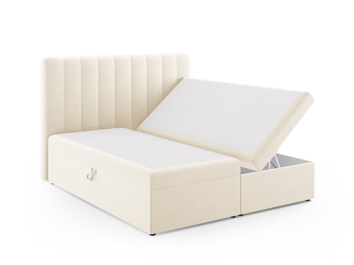 Letto: testiera + molle/materasso + coprimaterasso, "Kelp", 210x180x125
