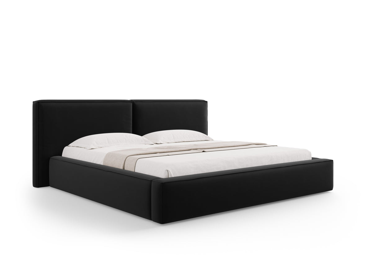 Letto contenitore con testiera doppia, "Jodie", 228x251x97,5