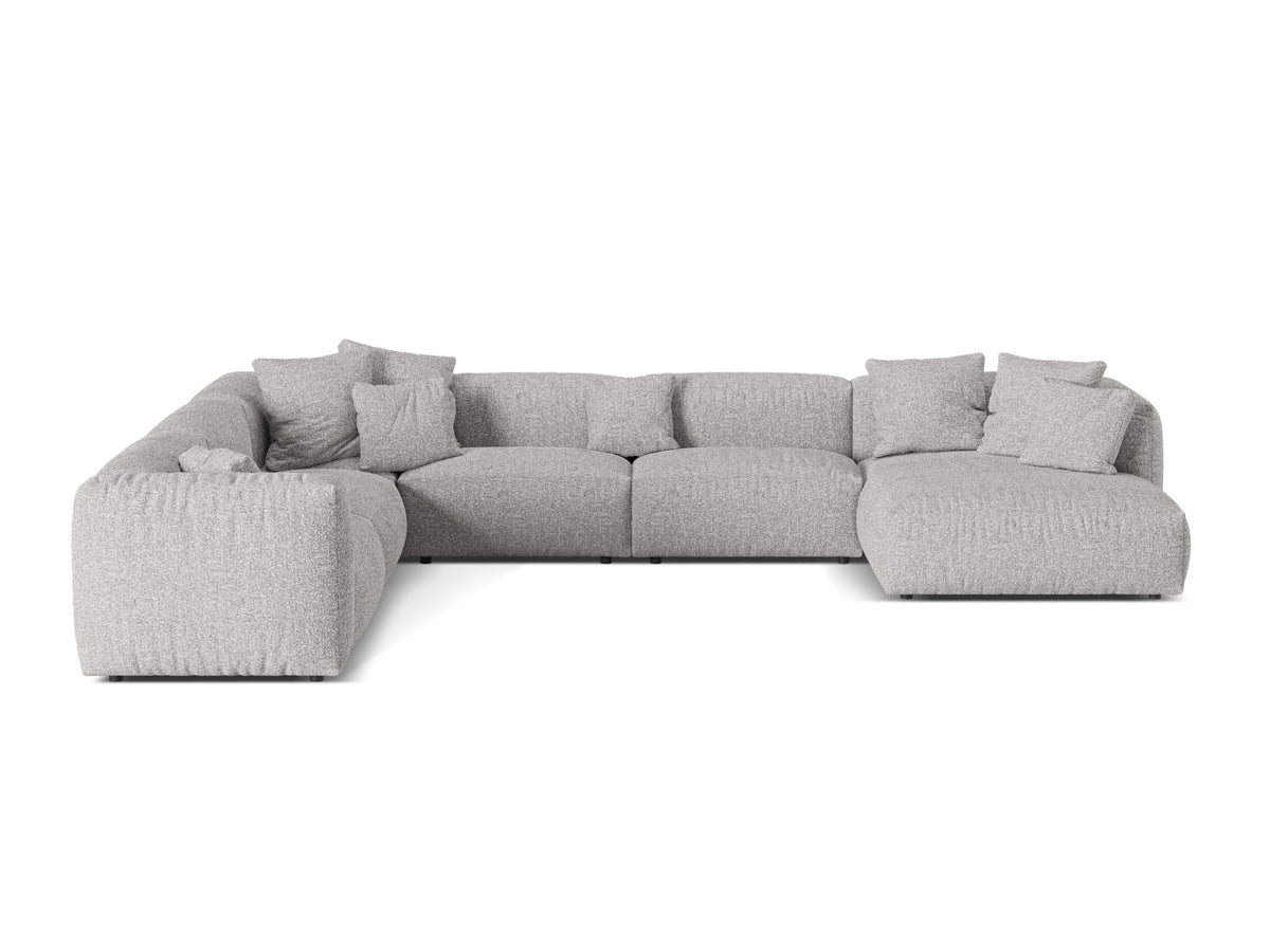 Divano Angolare Componibile XL Martina, 6 Posti, 316x406x75